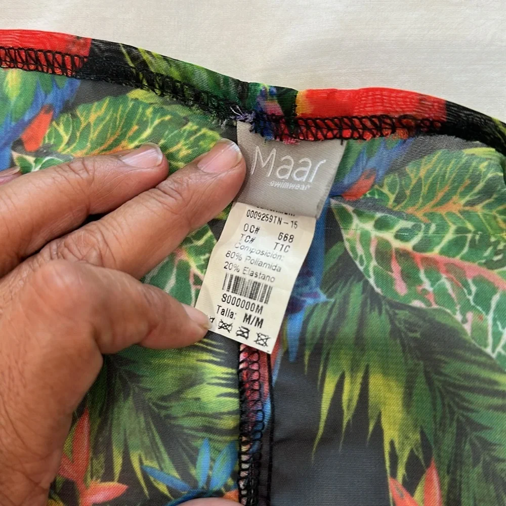 Tropical Floral Maar swimwear coverup